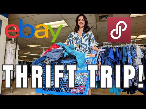 Reseller Thrift Trip Goodwill Finds To Sell Online Ebay Poshmark