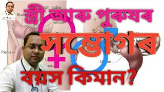 Fertility Age Of Both Sex | Health Talk | পুৰুষ আৰু মহিলাই কিমান বয়সলৈ সম্ভোগ কৰিব পাৰে