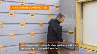 Hoe monteer je SlimFort gevelisolatie?