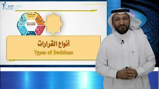 أنواع القرارات Types of Decisions مع د. محمد العامري