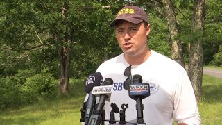 NTSB gives a press conference on a plane crash