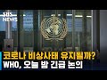 WHO, 오늘 밤 코로나19 비상사태 유지 여부 긴급 논의 / SBS