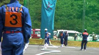 20110731滋賀県消防操法大会_栗東市消防団_小型ポンプ操法