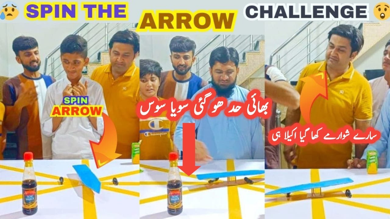 Spin The Arrow Challenge Spin The Arrow Game Spinning The Arrow