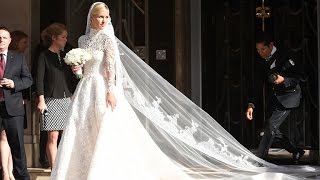 Nicky Hilton's Wedding Dress Echoes Princesses Kate, Grace