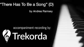 There Has to Be a Song by Andrea Ramsey