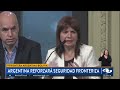 argentina reforzará seguridad en zona fronteriza ¿qué planea el gobierno de milei