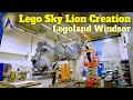 Lego Sky Lion Creation Process for Legoland Windsor Resort's New Lego Mythica World of Mythical Crea