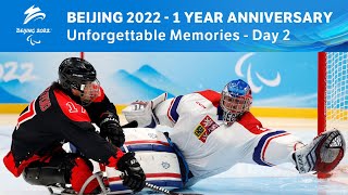 Beijing 2022 - 1 Year Anniversary: Unforgettable Memories of Day 2 | Paralympic Games