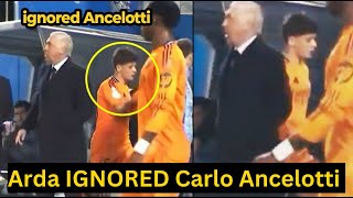 Arda Güler FURIOUS REACTION as he ignored Ancelotti after being Subbed off vs Leganes,Look WHY? 😡