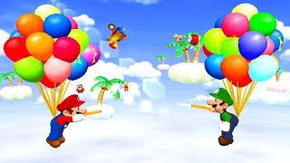 Mario Party 5 *ALL DUEL MINIGAMES* (Mario vs Luigi!)