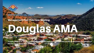 Douglas AMA Management Plan Overview (9.28.2023)