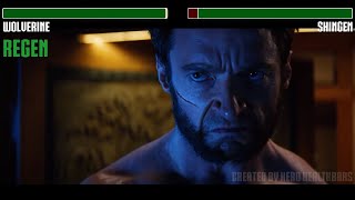 Wolverine vs. Shingen fight WITH HEALTHBARS | HD | The Wolverine