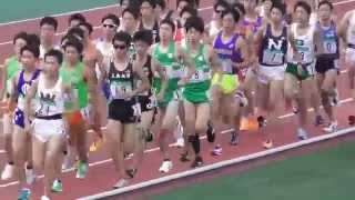 【がんばれ中央大】2015全日本大学駅伝　 関東地区予選会1組　小谷・小池