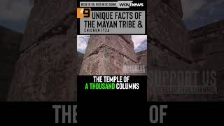 7/9 THE TEMPLE OF A THOUSAND COLUMNS   #9 UNIQUE FACTS ABOUT THE MAYAN TRIBE #yotubeshorts #shorts