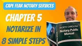 8 Essential Steps For Notarization Nc Notary Public Manual Chapter 5