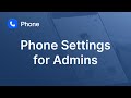 Locate Your Zoom Phone Admin Settings