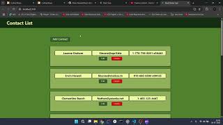 React Contact Manager