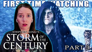 Stephen King's Storm of the Century | Part 3 | First Time Watch Reaction | He's Evil Peter Pan!