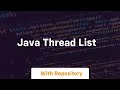 java thread list