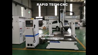 4 axis CNC router~ Cutting aluminum