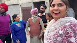 ਸਰਪੰਚਣੀ ਵਾਲਾ ਉੱਚੀ ਬੋਲ ਦੀ ਆ Jaggi sarpanch new vlog and bahind tha seen