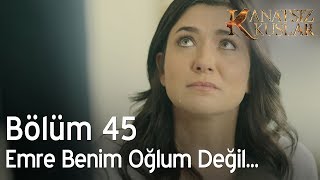 Kanatsız Kuşlar 45. Bölüm - Emre benim oğlum değil...