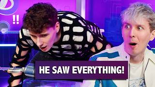 Dan let a man into the house when I was undressed