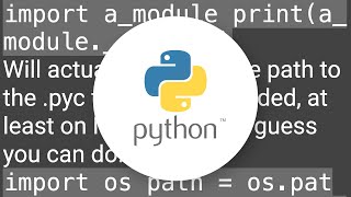 How to retrieve a module's path?