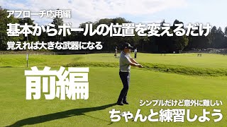 今野康晴が教えるアプローチの応用・前編