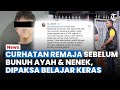 CURHATAN Remaja Sebelum Bunuh Ayah dan Nenek, Sempat Unggah Story WA, Depresi Lama