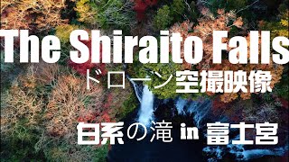 白糸の滝 in 富士宮　ドローン空撮映像