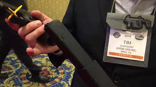 Kriss USA MagEx2 9mm  and 10mm Glock Pistol Magazine Extensions at SHOT Show 2019