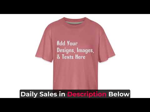 Customizable Women's Boxy Tee add your own photos, images, designs, quotes, texts and more