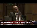 JSC INTERVIEWS FOR TOP SCA POSTS