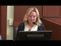 amber s witness dr. karen hughes can t stop reading from her notes day 13 johnny depp trial