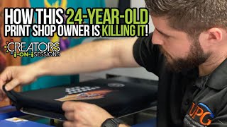 This 24-Year-Old Print Shop Owner is KILLING IT! | Creator's 1-On-1