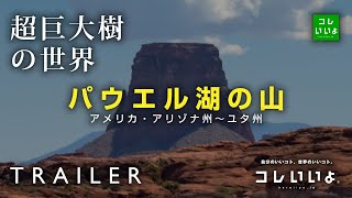 『超巨大樹の世界・予告』パウエル湖の山（アメリカ・ユタ州～アリゾナ州）　コレいいよ.JP