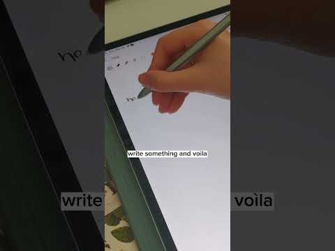 ¿Cómo convertir tu escritura a mano en texto automáticamente en notas de Samsung en tu Tablet S7 FE?