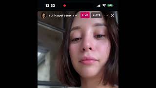 Model Veronica Perasso Instagram Live 7 18 24