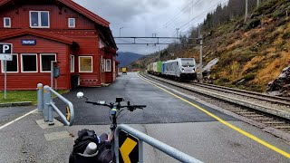 Rallarvegen Upsete - Voss | Bikeride along the Bergenline with a little detour