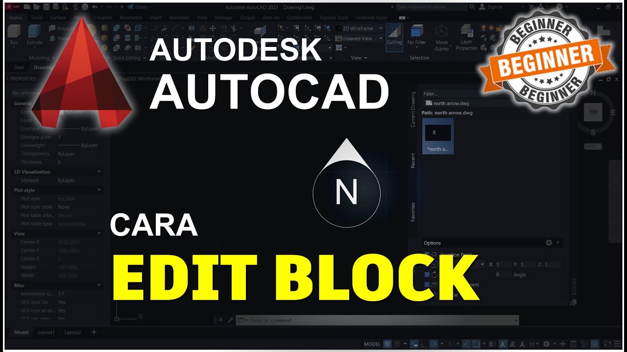 Cara Edit Block Di Autocad Youtube Cara Edit Block Di Autocad Youtube