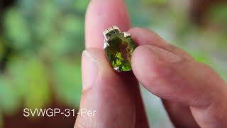 Peridot / ペリドット ペンダント(SVWGP-31-Per)