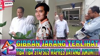 🔥GIBRAN JARANG TERLIHAT🔥 Tiba Tiba STAFSUS Wapres Di Utuskan TEMUI JOKOWI‼️