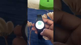 WhatsApp On Samsung Galaxy Watch 4 🤩🤩😍#shorts #samsung #samsungsmartwatch #shortvideos