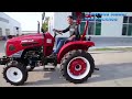 jinma 164y 204e 354 254 25hp 454 4wd mini garden tractor with front end loader and parts for sale t