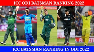 Top 10 ICC ODI Batsman Ranking in 2022 | ICC Batsman ODI ranking 2022 #shorts #iccranking #cricketf4