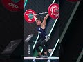 giulia imperio 49kg 🇮🇹 85kg 187lbs snatch at the 2023 worlds snatch weightlifting