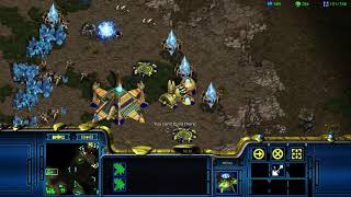 Starcraft Remastered Map Fighting Spirit 1.3 Protoss vs Terran(21.12.05)