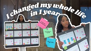 How I Built a Giant 12-Week Year Calendar | My Life Did a 180!